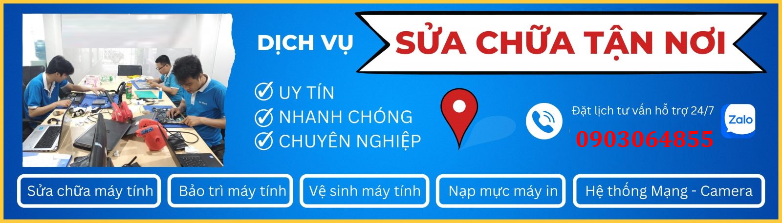 Dịch Vụ Sửa Máy Tính Tại Nhà Bình Trưng Tây Tại Thủ đức