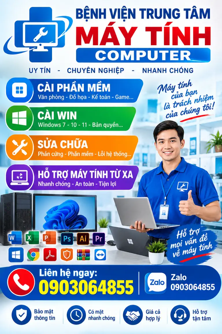 Bệnh Viện Trung Tâm Máy Tính Computer 