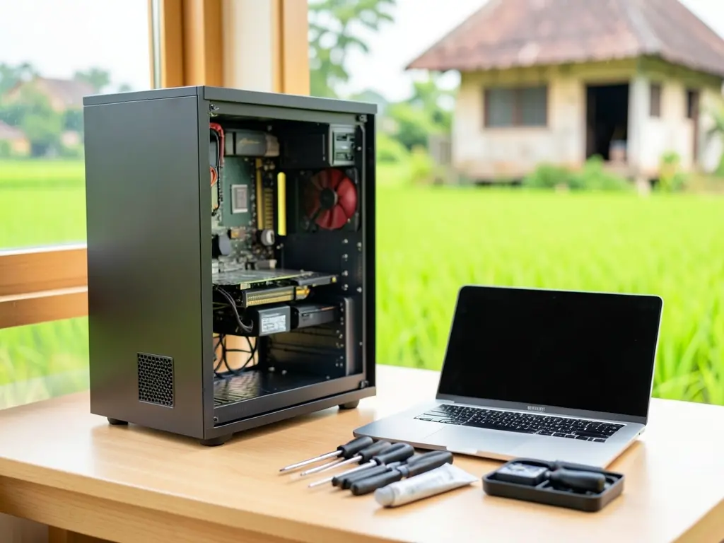 Nhận Cài Máy Tính Tại Xã Long điền – Hỗ Trợ Tận Nơi